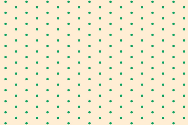 무료 Vector 크림 배경, 귀여운 디자인 벡터의 폴카 도트 패턴
