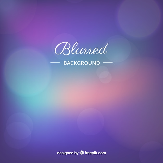 Creative abstract blurred background