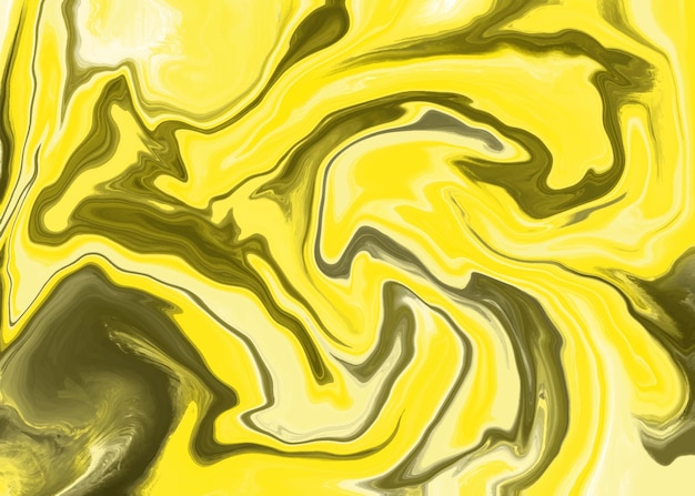 Free vector creative abstract fluid art with liquid marble effect