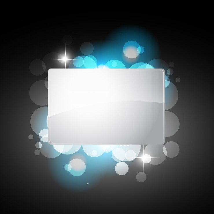 Free Vector creative abstract frame design