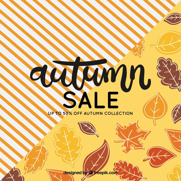 Free Vector creative autumn background 
