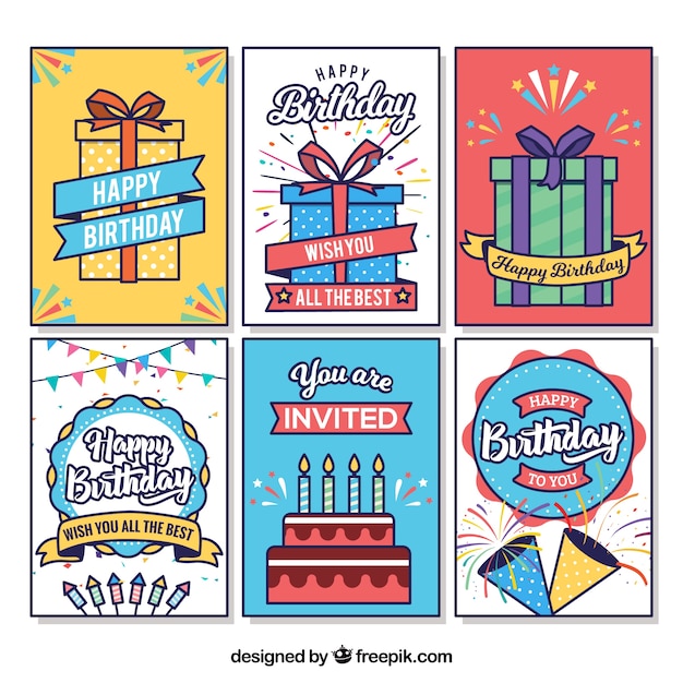 Creative birthday cards