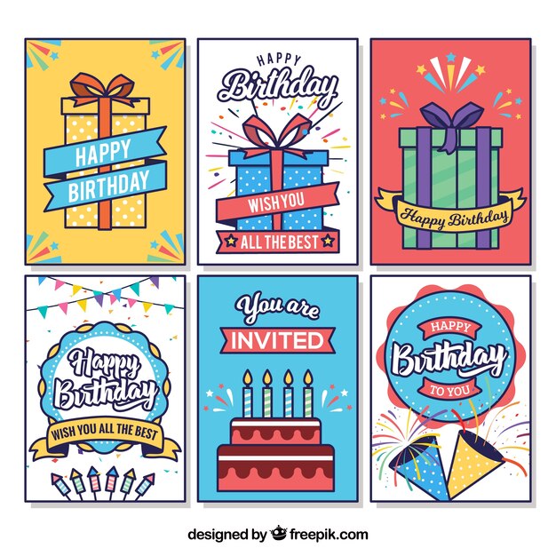 Creative birthday cards