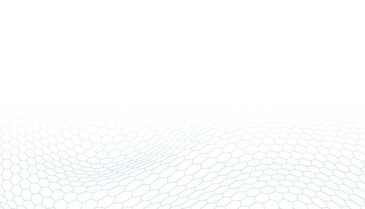 Free Vector creative blue hexagon shape pattern perspective background design