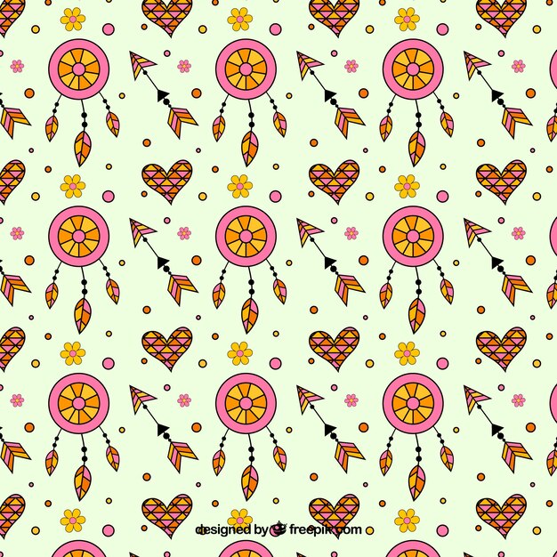 Creative boho pattern