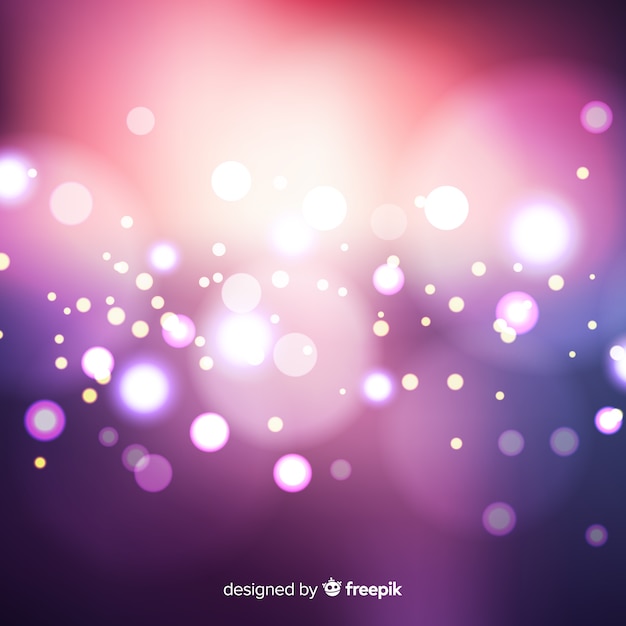 Creative bokeh background design