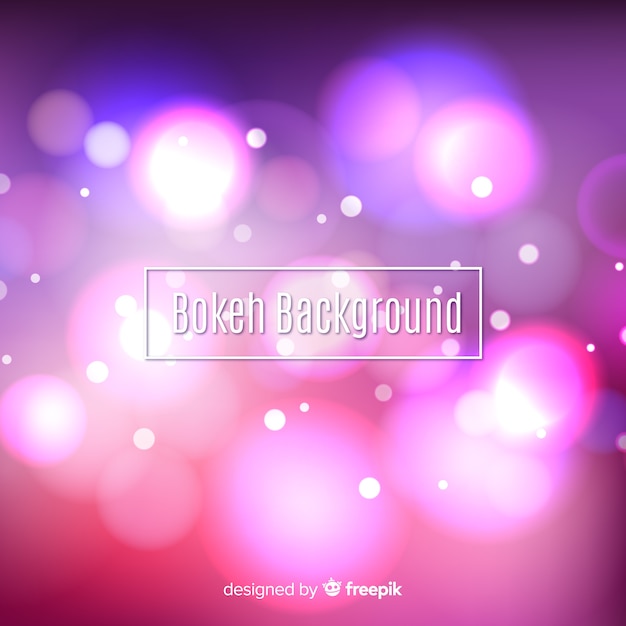 Free vector creative bokeh background