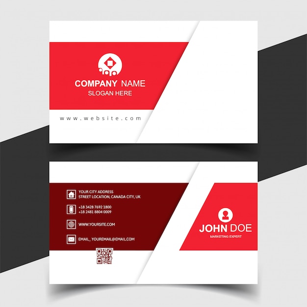 Creative business card design template