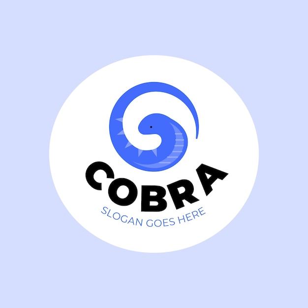 Creative cobra logo template