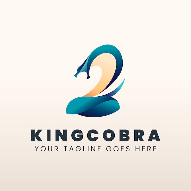 Creative cobra logo template