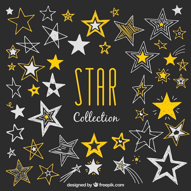 Creative collection of stars