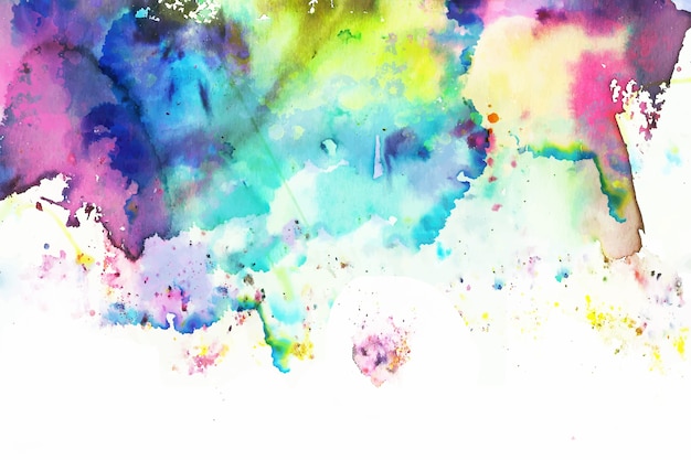 Creative colorful hand painted background