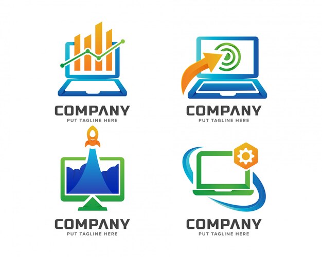 Pc Logo Images Free Vectors Stock Photos Psd