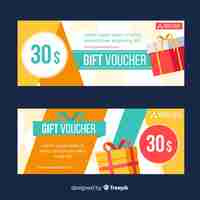 Vettore gratuito modello di coupon creativo per le vendite