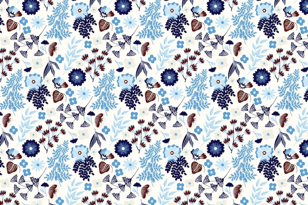 Creative cute floral pattern