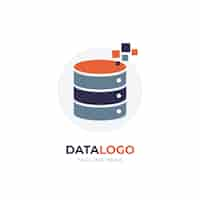 Free vector creative data logo template