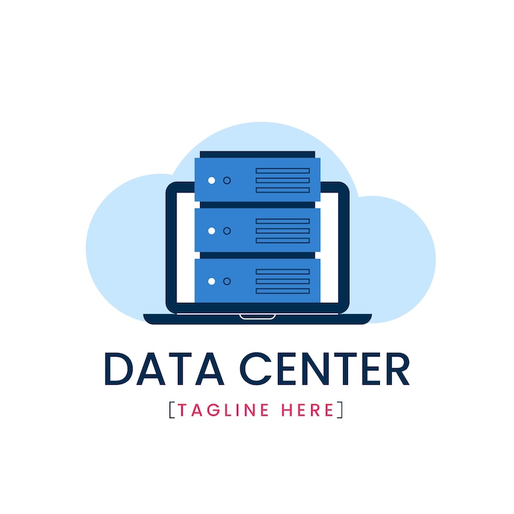 Free Vector creative data logo template