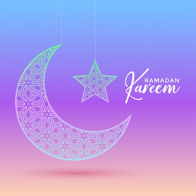 креативный дизайн для фестиваля ramadan kareem и eid