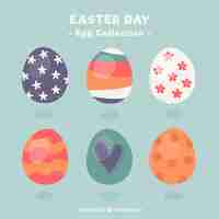 Free vector creative easter egg design