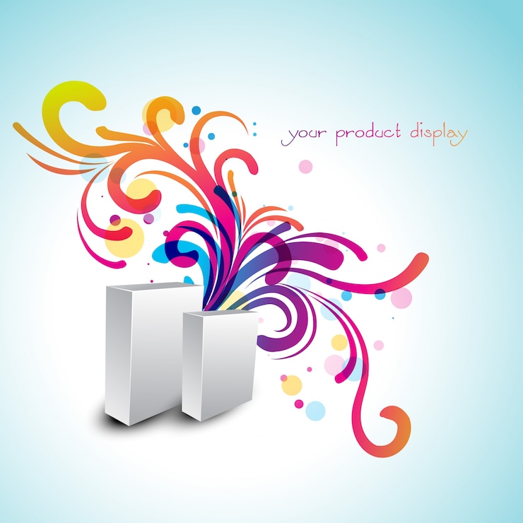 मुफ़्त वेक्टर creative floral background