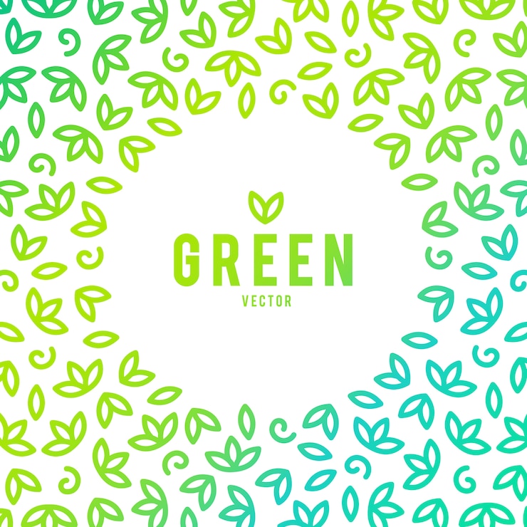 Бесплатный Вектор шаблон логотипа creative green house