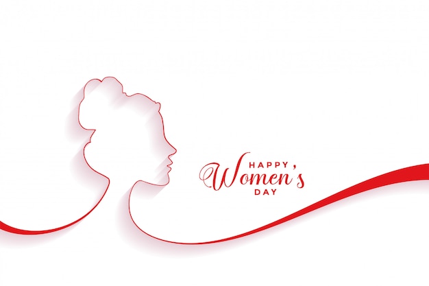 Creative happy womens day event background