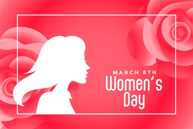 Creative happy womens day festival banner