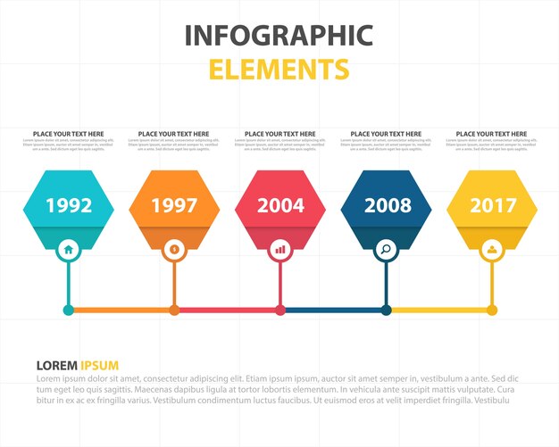 크리 에이 티브 infographic 템플릿