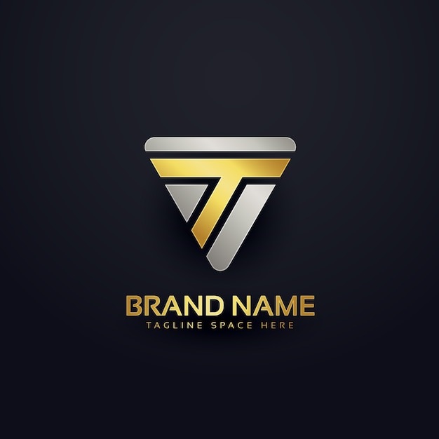 Creative letter t logo concept