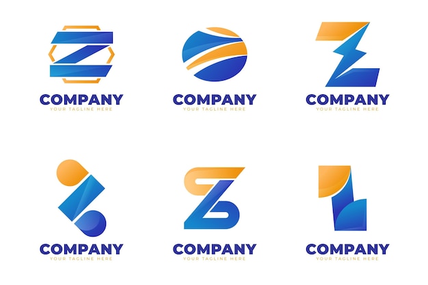 Creative letter z logo templates