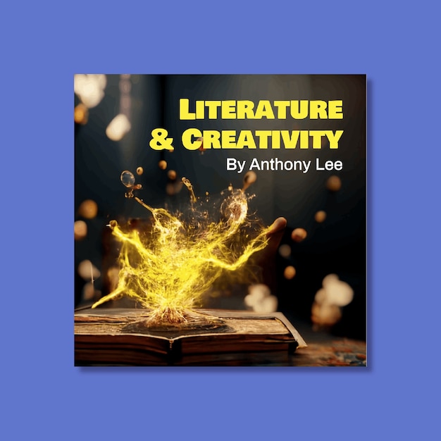 Creative literature & creativity podcast cover