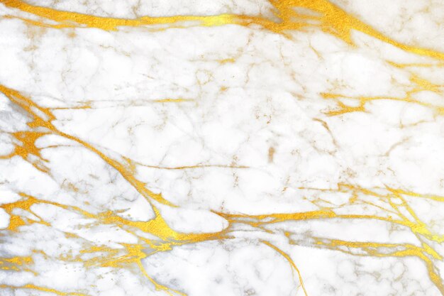 Creative marble background with golden details