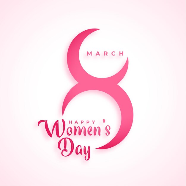 creative march  womens day celebration background