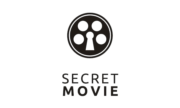 Download Free Creative Movie Reel With Keyhole Logo Design Premium Vector Use our free logo maker to create a logo and build your brand. Put your logo on business cards, promotional products, or your website for brand visibility.