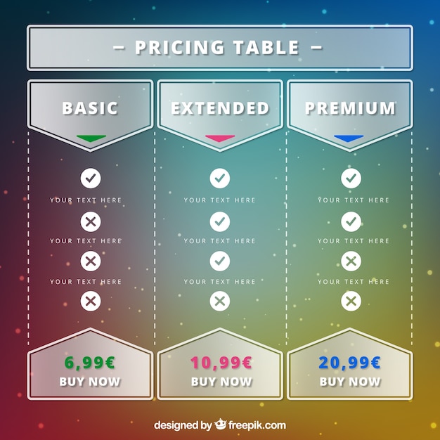 Free vector creative price banners