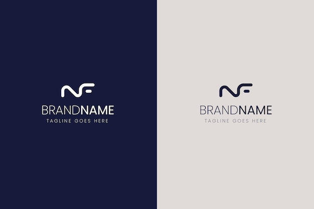 Creative professional fn logo template