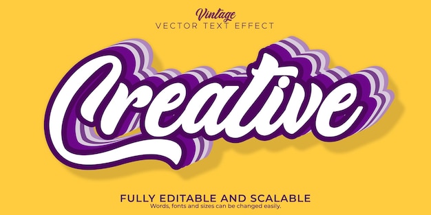 Free vector creative quote text effect, editable business and marketing text style