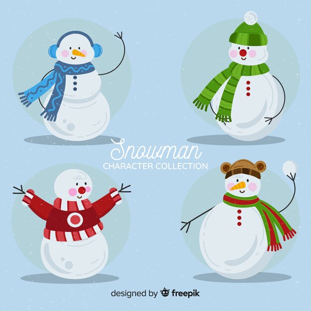 Creative snowman set