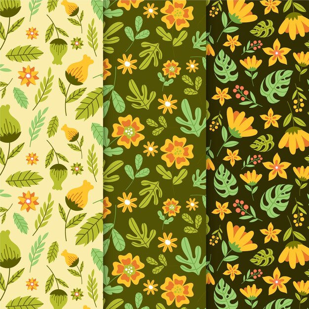 크리 에이 티브 봄 패턴 컬렉션