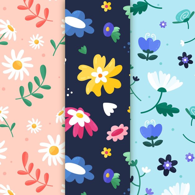 Creative spring pattern collection