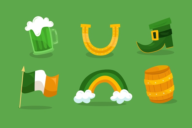 Free vector creative st. patrick's day elements