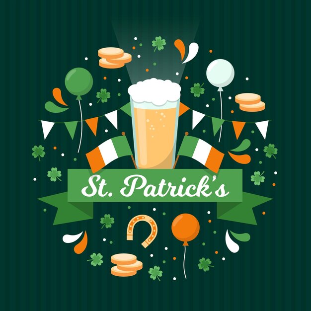 Creative st. patrick's day illustration