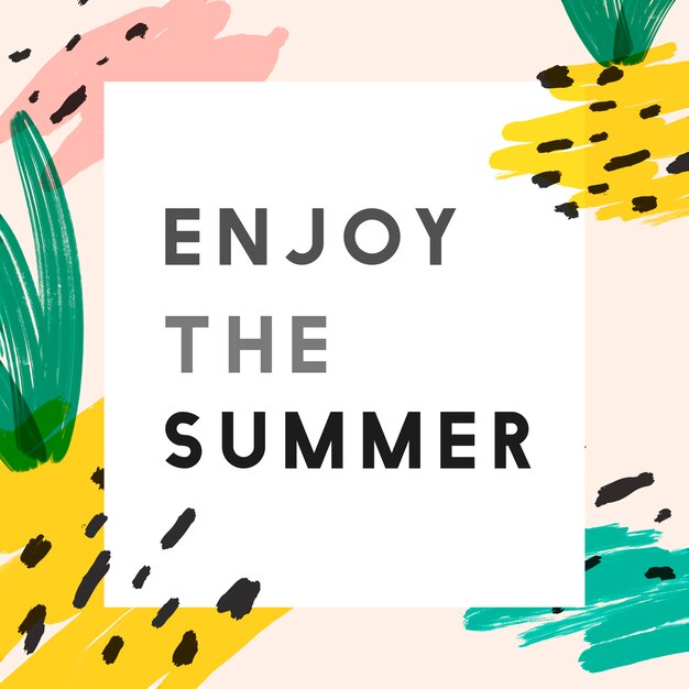 creative summer instagram background