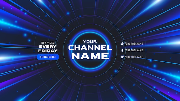 Creative tech youtube banner