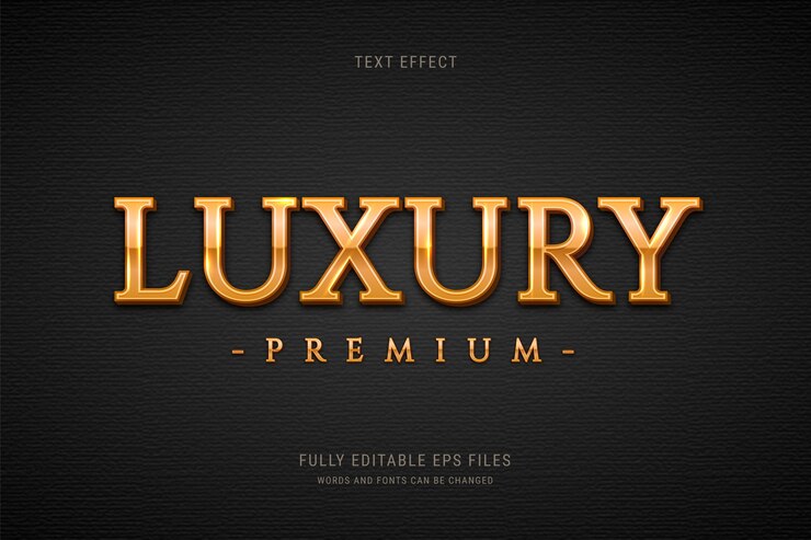 Free Vector creative text effect with example