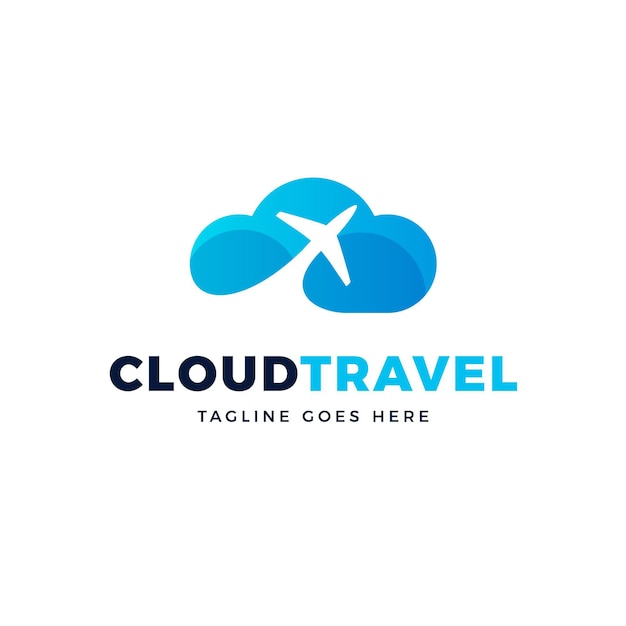 Creative travel logo template
