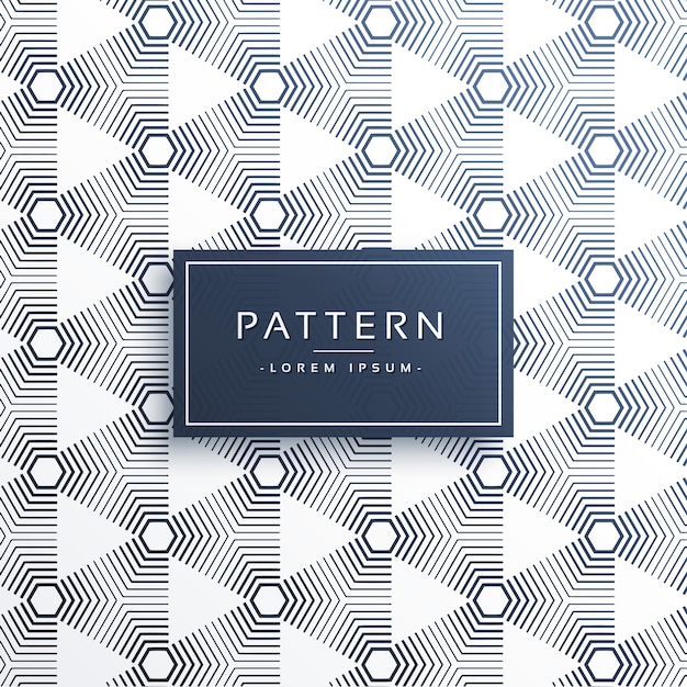 Free vector creative triangle lines pattern background