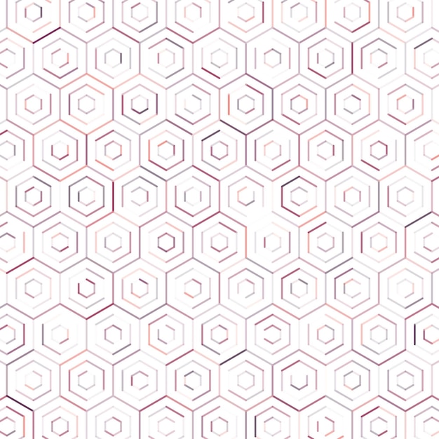 Free vector creative white 3d hexagone background