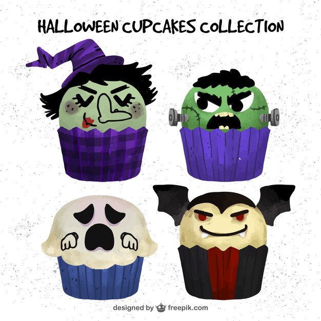 Creepy cupcakes to celebrate halloween