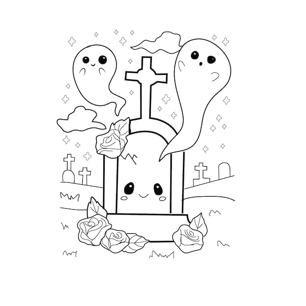 63 Cute Kawaii Coloring Pages  Free